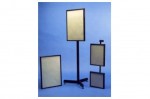 Ophthalmic floor stand mirror